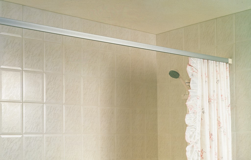 Straight Shower Curtain Track N&C Phlexicare