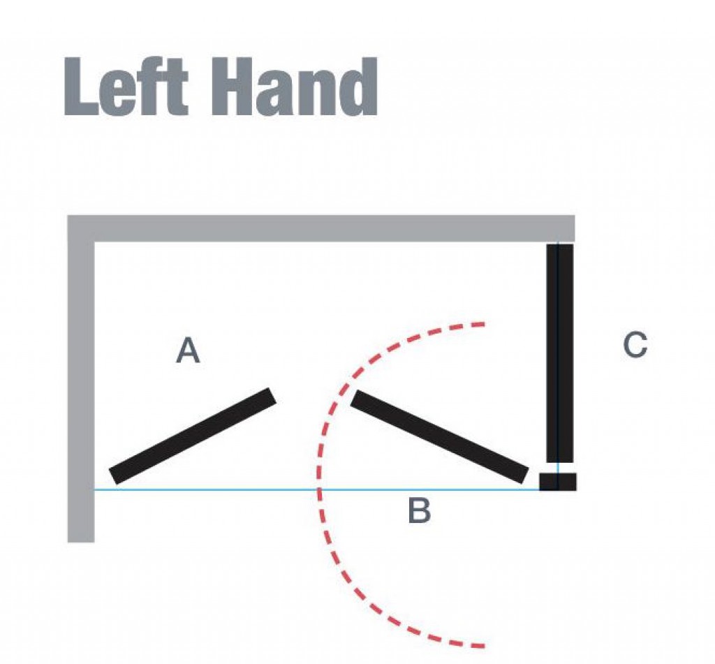 Prodoors Option N Front entry single doors with side panel N&C Phlexicare