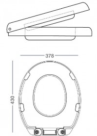 SafeFlush - Toilet Seat and Cover