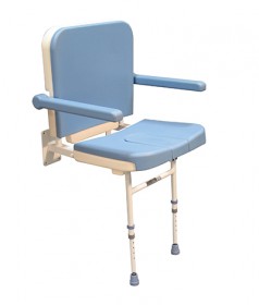 Dual Shower Seat - with Backrest, Arms and Legs