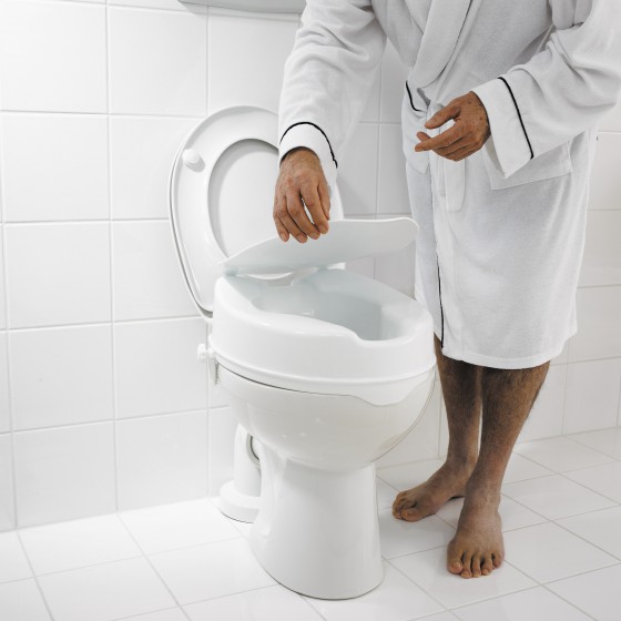 Comfort Toilet Riser with Lid