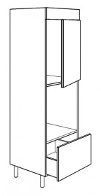 Tall Housing for Single Oven - TYPE J