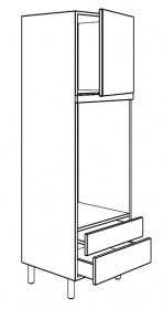 Tall Housing for Double Oven - TYPE K