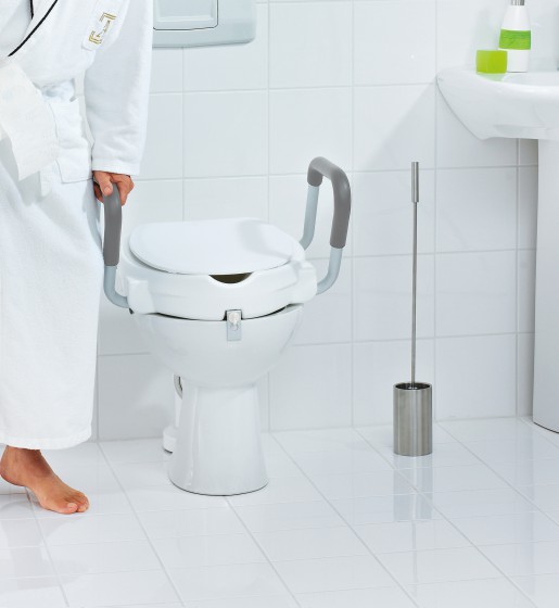 Comfort Toilet Riser with Armrests