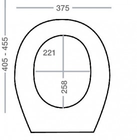 Olympus - Toilet Seat and Cover
