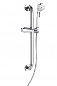 Assistive Showering Kit 600 Stainless Steel Grab Rail 
