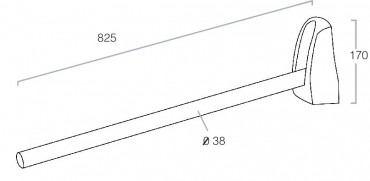 Voda Folding Grab Rail