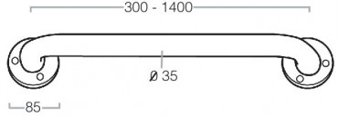 Nova Grab Rail - Straight