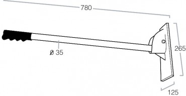 Nova Folding Grab Rails