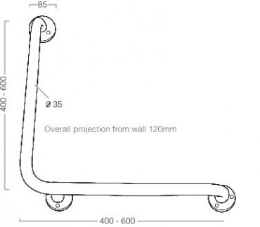 Titan Grab Rails - Angled and L-Shape