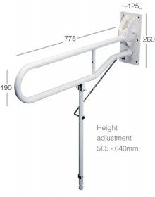 Economy Folding Grab Rail 