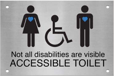 All Inclusive Toilet Sign
