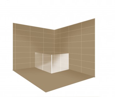 Freespace Two - Corner and In-line bi-fold reduced height 6mm glass