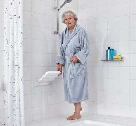 Comfort Fold-Down Shower Seat
