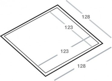 Phleximax 50 Tile Frame - with Tile Insert
