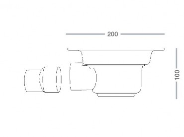 Shower Gulley - for Wet Floors TSG52