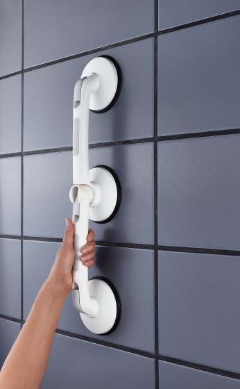 Premium Angled Bar with Three Suction Caps