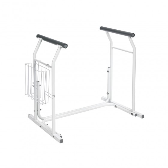 Comfort Mobile Toilet Frame with Storage Tray