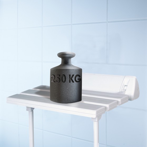 Comfort Fold-Down XXL Shower Seat