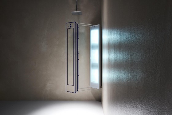 Sunshower Combi White