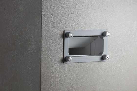 Sunshower vent cover set white rectangle